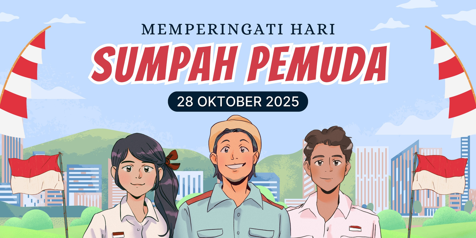 Selamat Hari Sumpah Pemuda 2025 Selamat Hari Sumpah Pemuda 2025